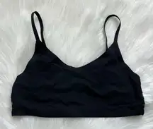 Victorias Secret‎ Bra Women L Black Bralette Unlined Lace Back Lounge Comfort