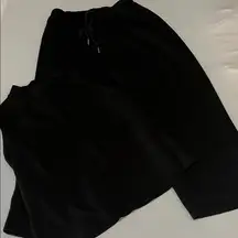 Sampeel Black Sleeveless Top and Pants Lounge or Saturday Shopping Set. Size L