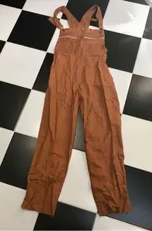NWT Jen’s Pirate Booty Palmetto Overalls Chili Pepper Brown Terracotta Clay Boho