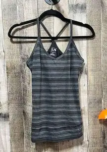 Mountain Hardwear Grey Stripe Tank Top