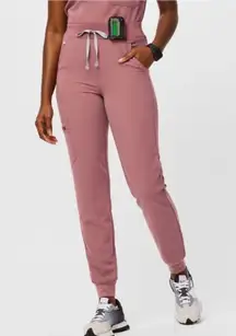 FIGS Zamora Jogger Scrub Pants in Mauve Size 3XL