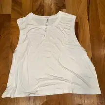 Splits59‎ white workout casual with tank NWOT athleisure workout run large