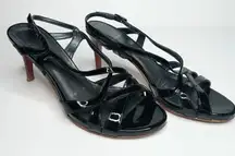 Stuart Weitzman black sandals size 8