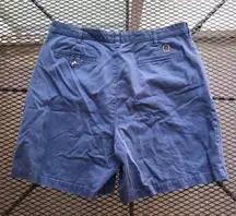 VINTAGE BLUE  GOLF SHORTS