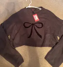 Edikted Bow Sweater