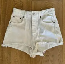 White Shorts