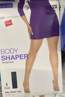 NWT  Stylessentials Body Shaper Plus Size Pantyhose 1X/2X