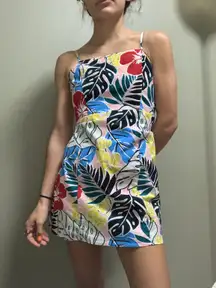 forever 21 tropical dress