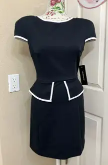 Forever 21 collection black and white dress