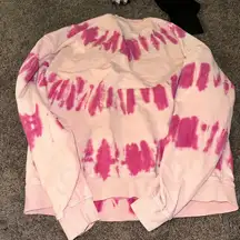tie dye crewneck