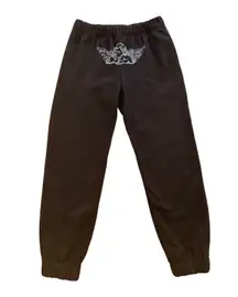 Edikted - Angie Rhinestone Sweatpants in Black