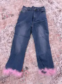Dolls Kill Jeans Pink Flare