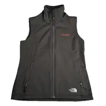 North Face Windwall Vest Soft Shell Black Outdoor Performance Women SZ S Clayco