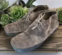 Vintage Hush puppies‎ suede leather chukka ankle boot Women’s Size 8.5