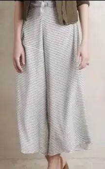 Anthropologie Faithfull the Brand Soleil Tulip Style‎ Pants Open Wide Leg Size L