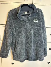 NFL Greenbay Packers Gray Fleece Pullover