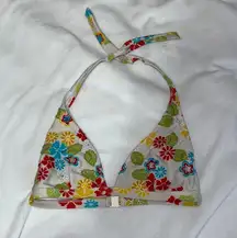 beaded bikini halter top (rare!)