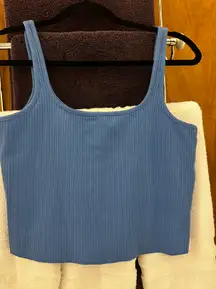 Wsly Ribbed Tank