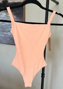 SKIMS SQUARE NECK BODYSUIT LIMITED EDITION FADED NECTAR size‎ XXS NWT