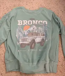 Bronco crewneck 