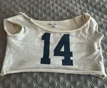 Brandy Melville Off-The-Shoulder 14 crop top