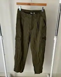 Gap Dark Green Pants Size 2 Petite
