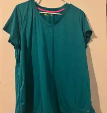 Xersion Green Short Sleeve Relaxed Tee