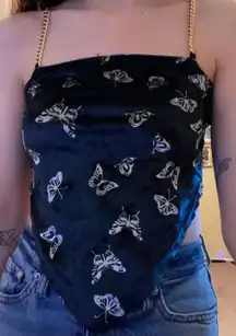 Velvet Butterfly Top