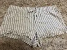 STARS ABOVE Striped Pajama shorts - XL