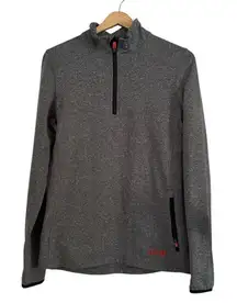 ICE WEAR HALF ZIP WOMENS FLEECE SWEATER EUC