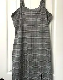 Plaid Bodycon Dress