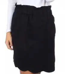 Seersucker Scallop Skirt
