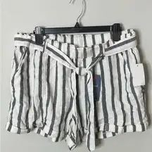 Rewind Shorts Women’s Linen Paper Bag Waist Style Women’s XL NWT