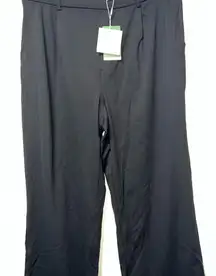 HALARA Black Tailored Trousers‎ Sleek Design
