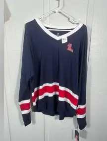 Colosseum Ole Miss Long Sleeve T Shirt Size XL NWT