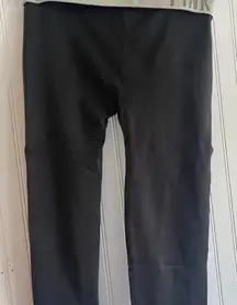 42. PINK Victoria's Secret Black Capris