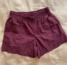 Old Navy StretchTech Quick Dry Shorts Red M