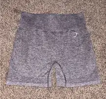 Gymshark Biker Seamless Shorts Grey