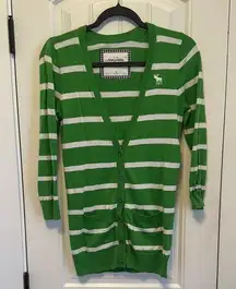 Vintage Y2K Abercrombie & Fitch Cardigan Sweater Medium