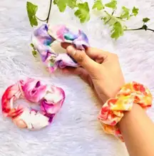 SheIn Tie Dye Hair Scrunchie - Summer Trend!