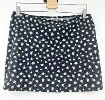 Victorias Secret VS PINK Womens Summer Beach Ditsy Floral Swim Mini Skirt Size L