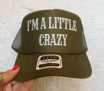 Morgan wallen I’m a little crazy trucker hat