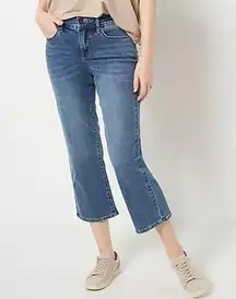 NYDJ  Womens Marilyn Straight Crop Jeans in Cool Embrace in Rockie Sz 14 Everyday