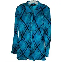 Carole Little Blue‎ Top Coverup