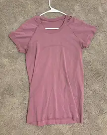 Pink Swiftly Tech Short Sleeve