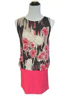 RED VALENTINO Floral Pattern DRESS Size IT 44 - US M