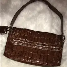 🎓 Liz Claiborne Brown Shoulder Bag