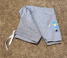 Calvin Klein Gray Athletic Shorts with Drawstring Waist