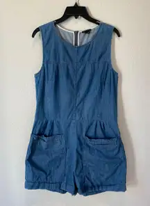 Denim Romper Size 10