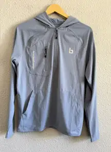 Burn Boot Camp 1/4 Zip Hooded Jacket Size Small EUC